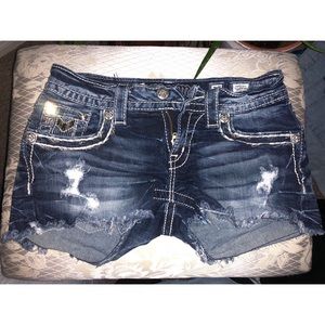 Miss Me cutoff shorts